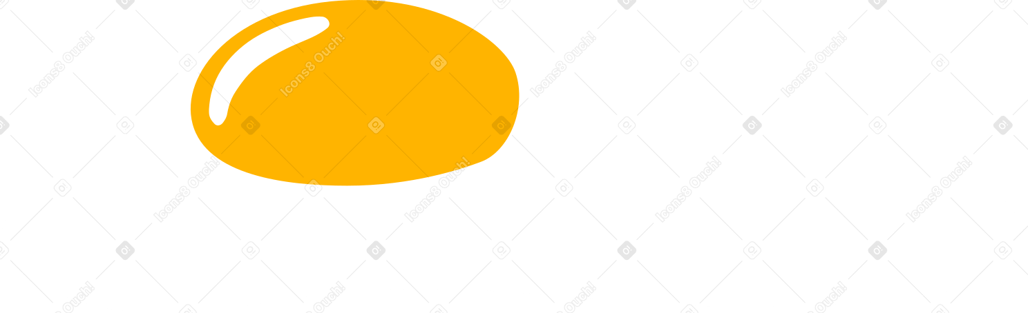 fried egg Illustration in PNG, SVG