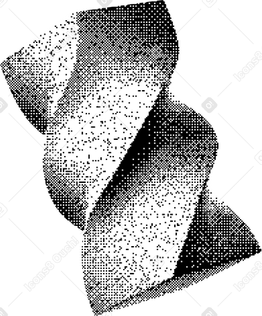 Cuboide retorcido PNG, SVG