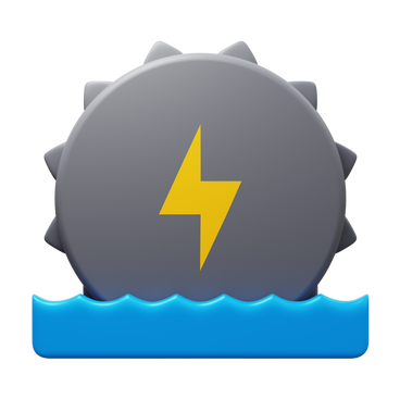 水力発電 PNG、SVG