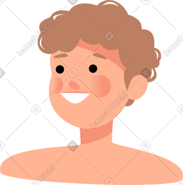 Pretty boy face PNG, SVG