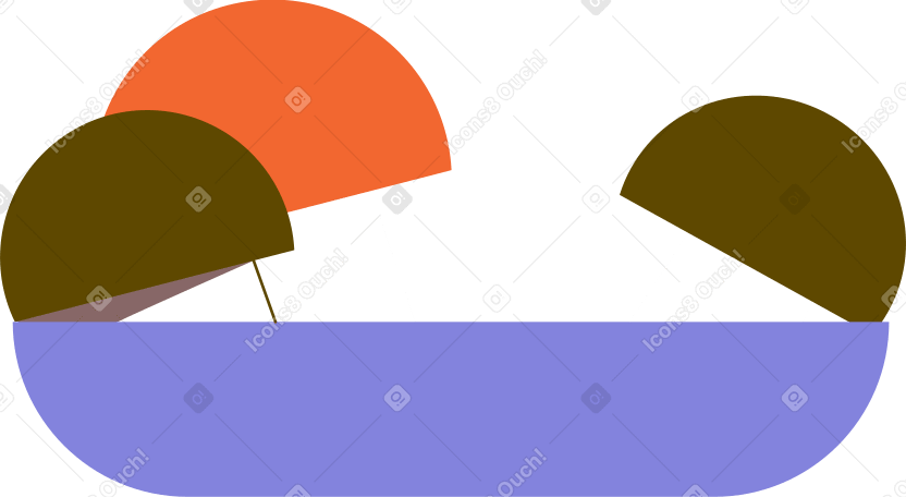 cup with mushrooms Illustration in PNG, SVG