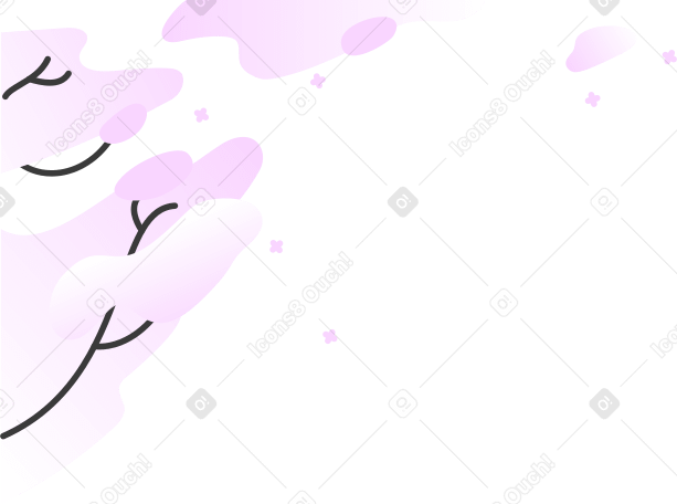 春の桜の背景 PNG、SVG