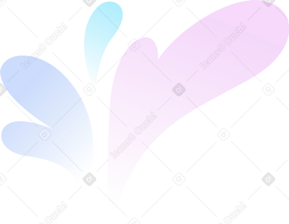 mehrfarbige pastellwolken PNG, SVG
