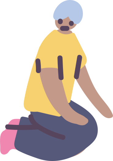 Сидящий человек в PNG, SVG