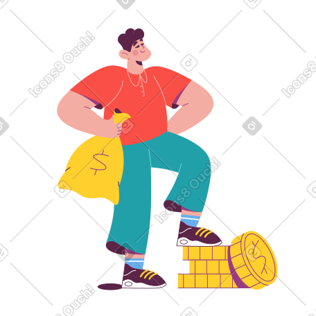 有钱的男人 PNG, SVG