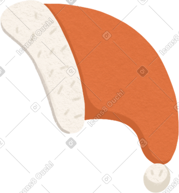 Santa claus red hat PNG, SVG