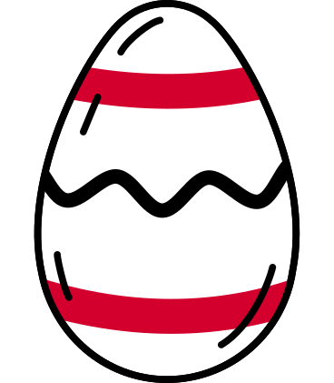 Ovos de pascoa PNG, SVG