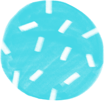 blue circle with spots PNG, SVG