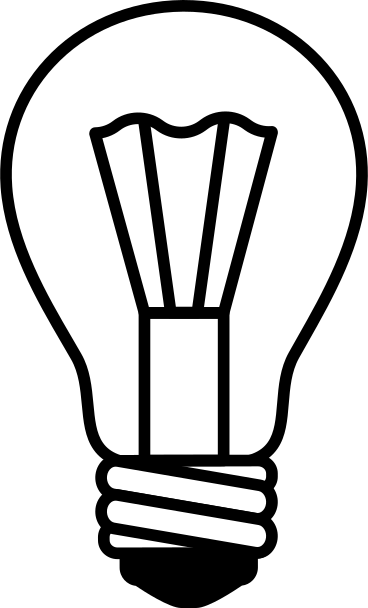 Grosse ampoule PNG, SVG