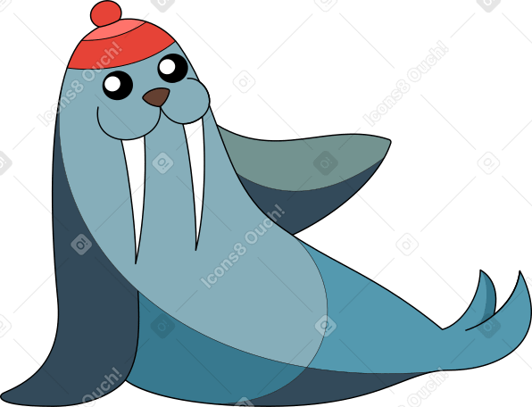 walrus PNG, SVG