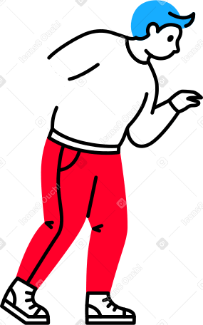 Homme sans main PNG, SVG