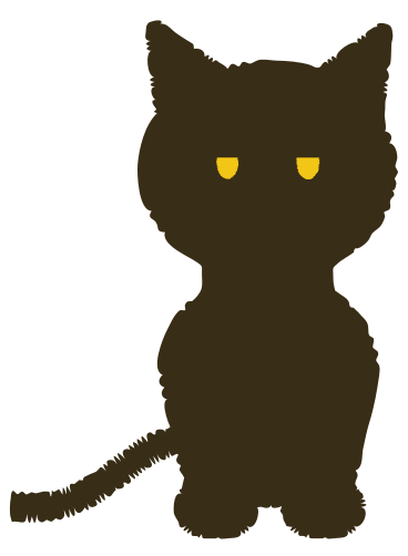 Chat assis PNG, SVG