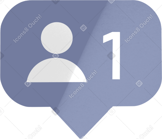 follower bubble icon в PNG, SVG