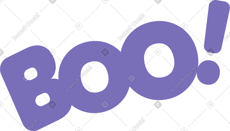 boo! PNG, SVG