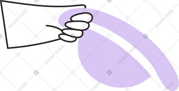 Hand with hat PNG, SVG