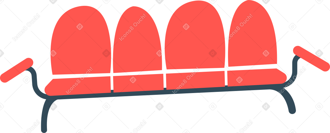 seat Illustration in PNG, SVG