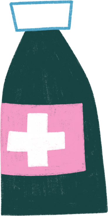 medicine in a jar PNG, SVG