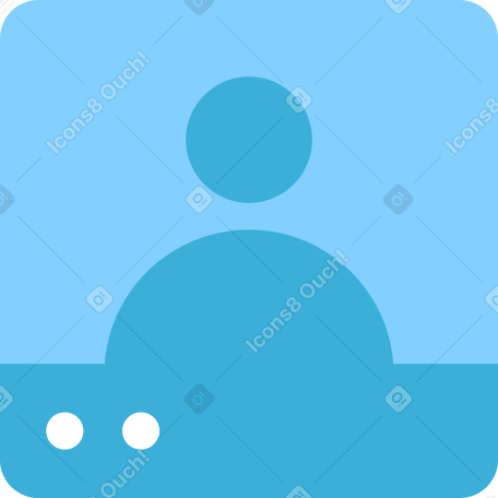 user icon Illustration in PNG, SVG