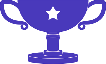 champion cup with a star PNG, SVG