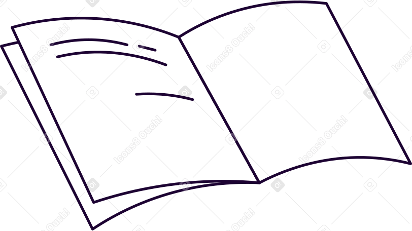 open notebook with text PNG, SVG