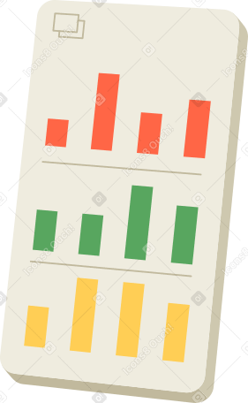 multi-colored chart PNG, SVG