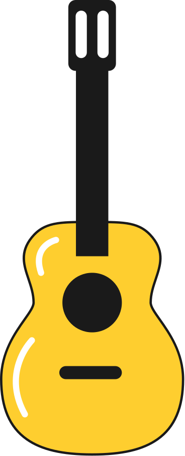 acoustic guitar PNG, SVG