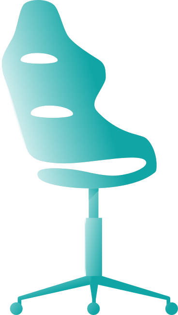 chaise d'ordinateur PNG, SVG