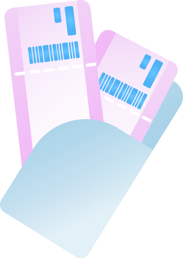 飛行機のチケット PNG、SVG