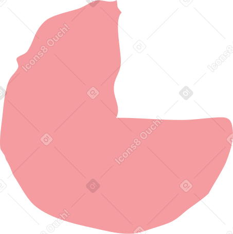 pink pie chart PNG, SVG