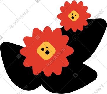 花 PNG, SVG