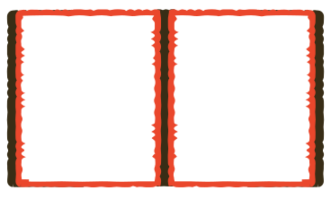 Opened book PNG、SVG