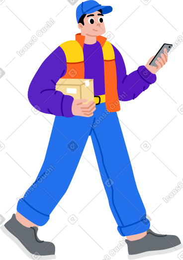 Deliveryman PNG, SVG