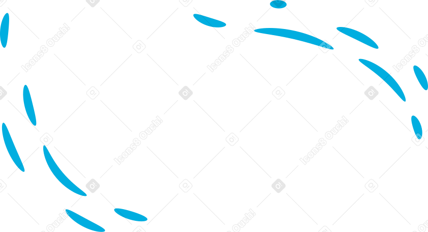 linee blu PNG, SVG