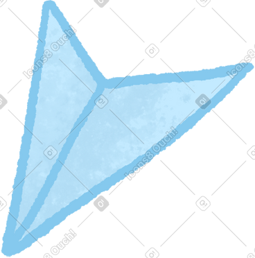 Paper plane PNG, SVG