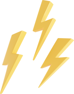 Lightning spark Illustrations in PNG, SVG, GIF