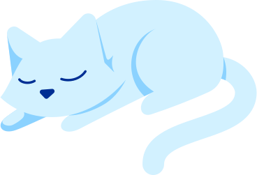 white cat sleeping PNG, SVG