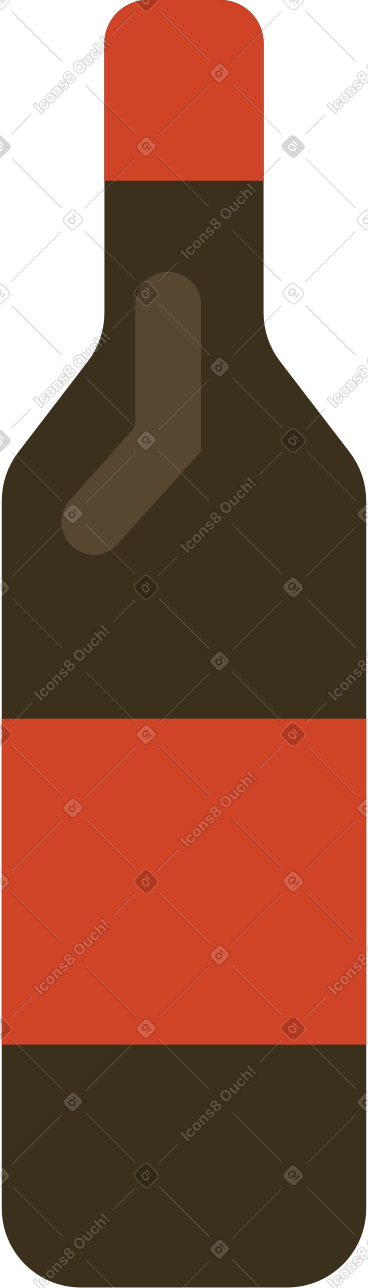 Wine bottle PNG, SVG