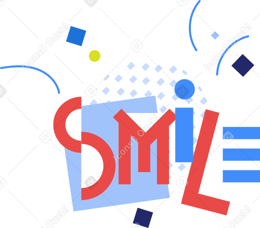smile Illustration in PNG, SVG
