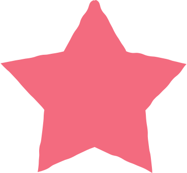 Star red PNG, SVG