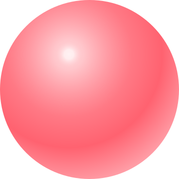 red glossy ball PNG, SVG