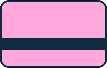 rosa bankkarte PNG, SVG