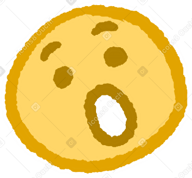 Emoji sorpreso PNG, SVG
