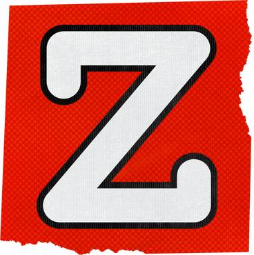 Collage lowercase letter z PNG, SVG