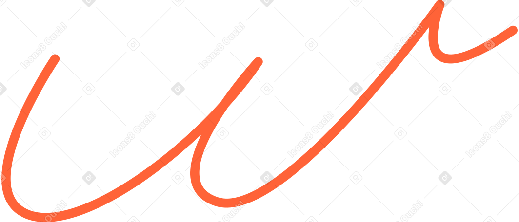 linha encaracolada PNG, SVG