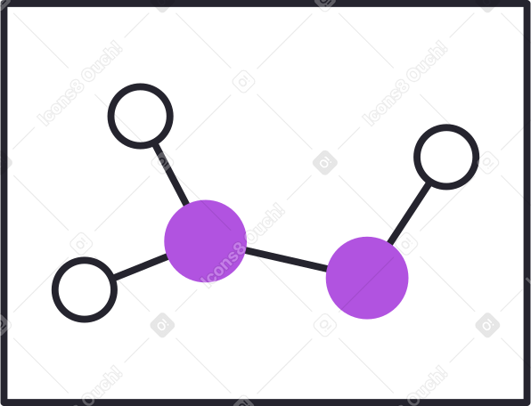 picture of a chemical compound Illustration in PNG, SVG