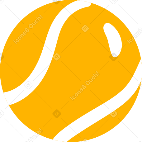 tennis ball Illustration in PNG, SVG