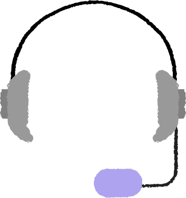 支持耳机 PNG, SVG