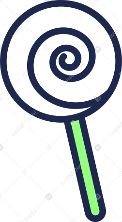 piruleta espiral PNG, SVG