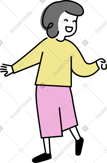 年轻女子 PNG, SVG