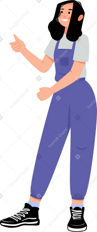 girl painter PNG, SVG